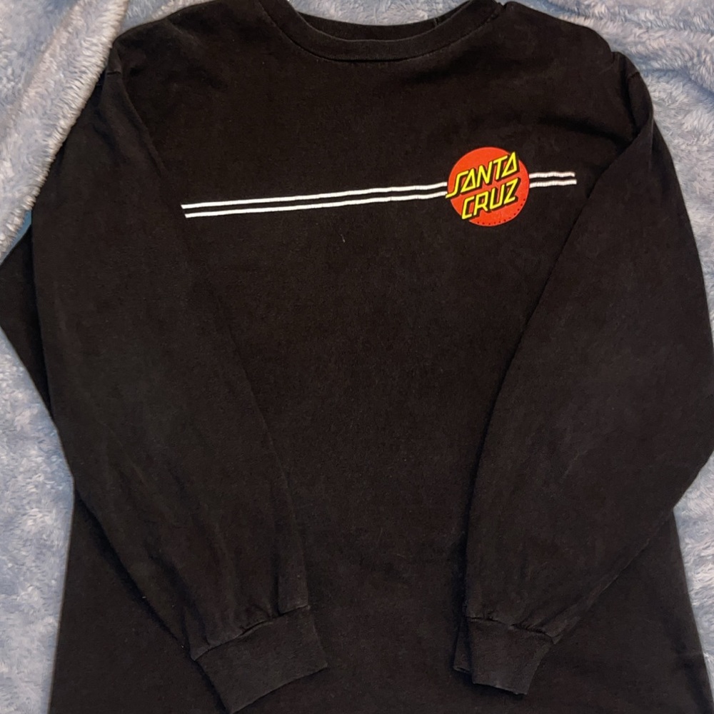 Santa cruz graphic long sleeve tee